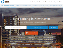 Tablet Screenshot of parknewhaven.com